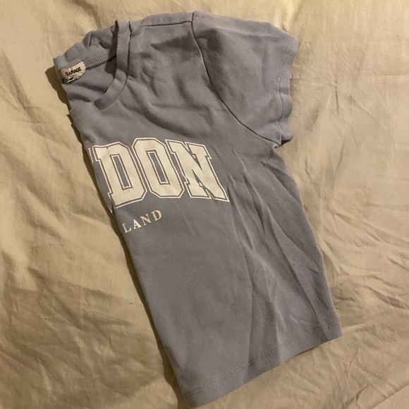 GARAGE Cropped Graphic LONDON Tee. - Picture 3 of 3